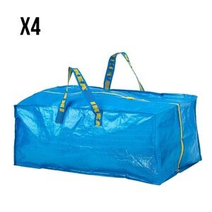 4 XL Blue Storage Bags